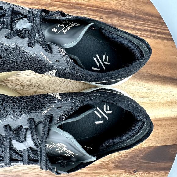 Nike ZoomX VaporFly Next% 3 Men's Size 7.5/ Women's 9 Black Gold DV4129-001 - Picture 6 of 8